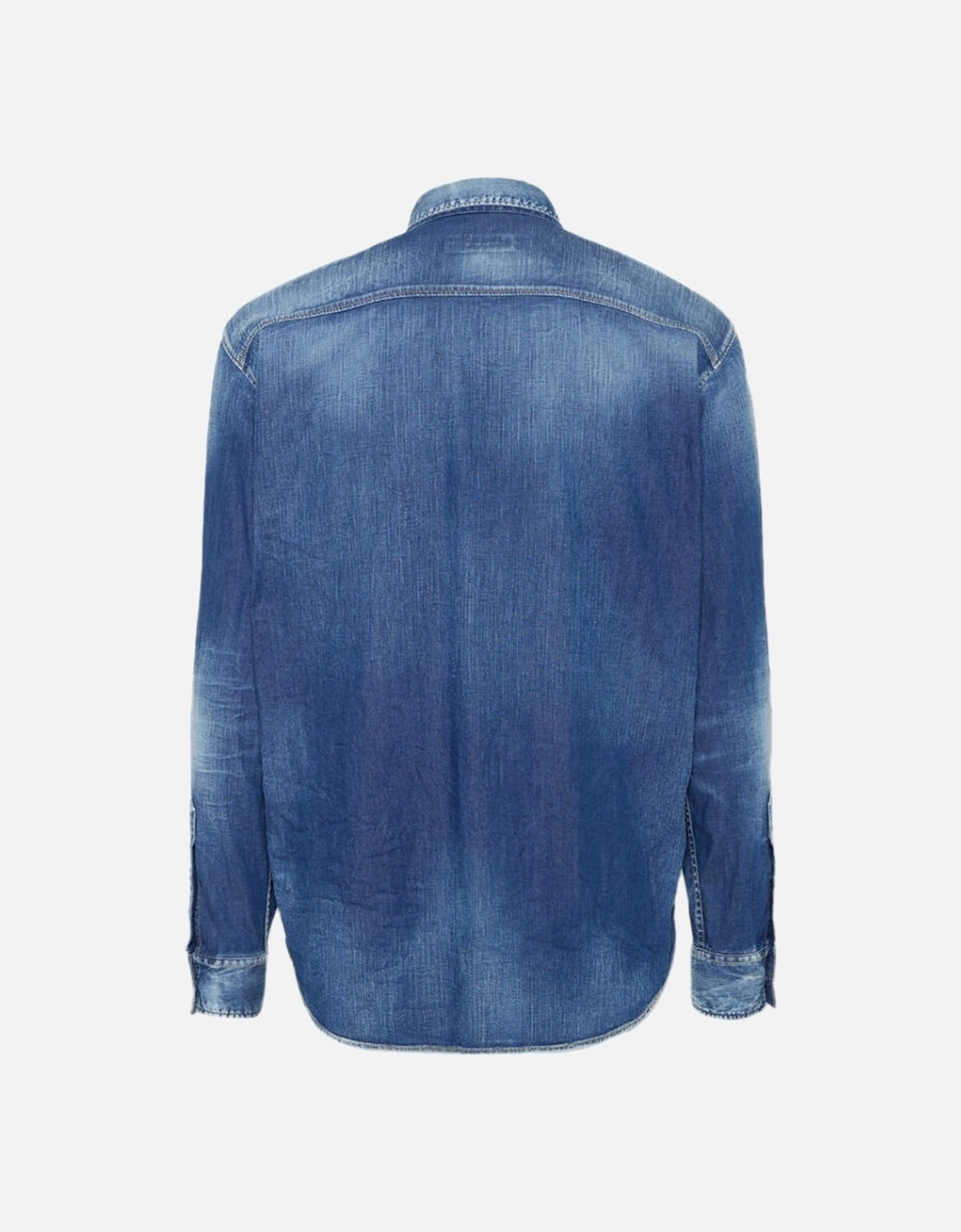 Relax Dan Worker Pocket Shirt Navy Blue