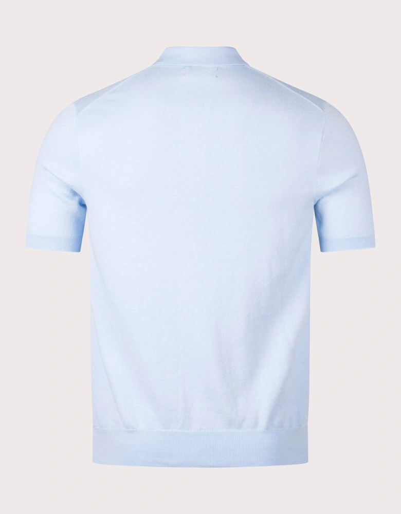 Cotton Knitted Polo Shirt