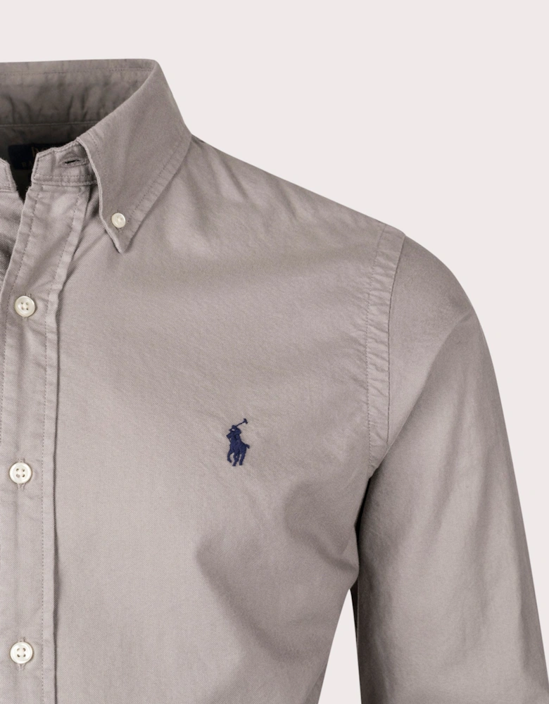 Custom Fit Garment Dyed Oxford Shirt