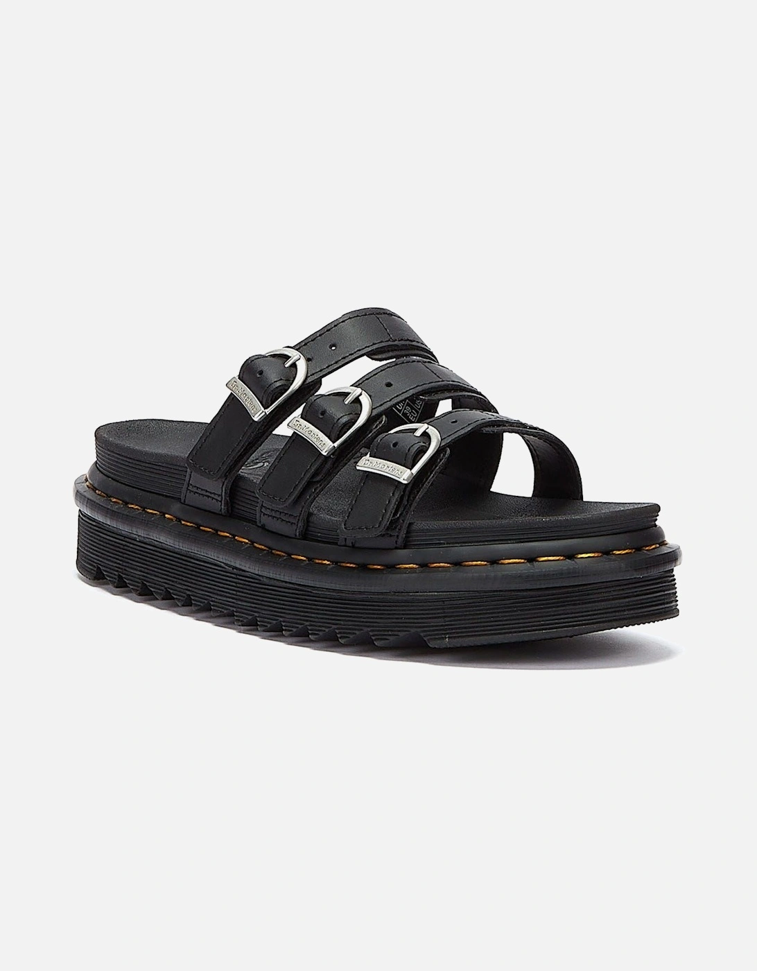 Dr. Martens Blaire Slide Hydro Womens Black Sandals