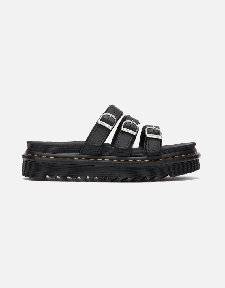 Dr. Martens Blaire Slide Hydro Womens Black Sandals