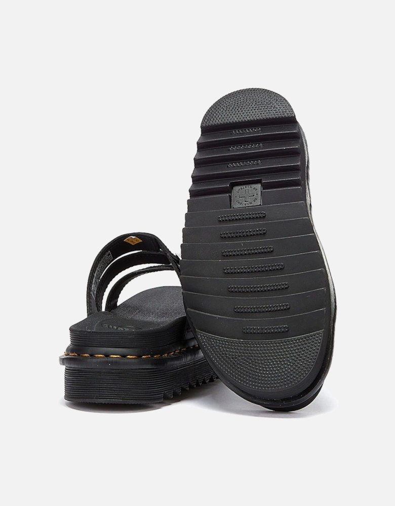Dr. Martens Blaire Slide Hydro Womens Black Sandals