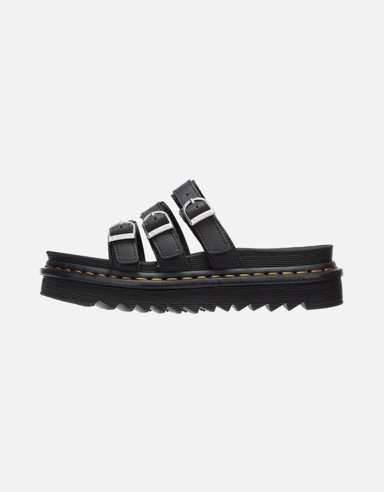 Dr. Martens Blaire Slide Hydro Womens Black Sandals