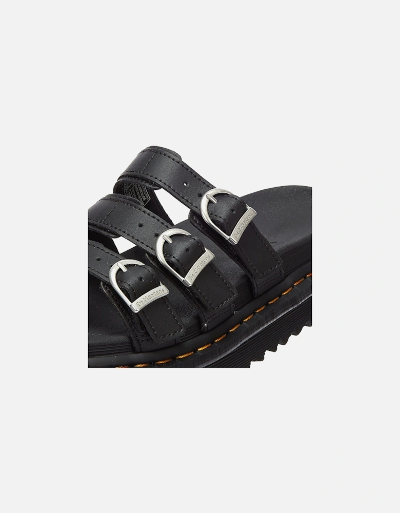 Dr. Martens Blaire Slide Hydro Womens Black Sandals