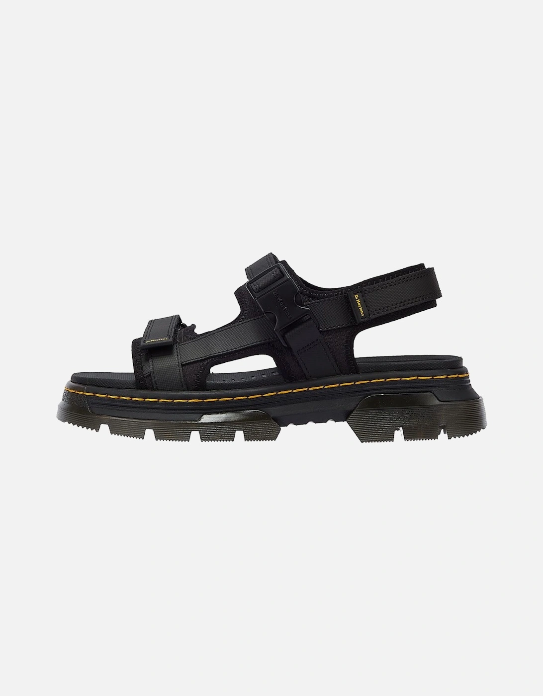 Dr. Martens Forster II Polyrip Black Sandals