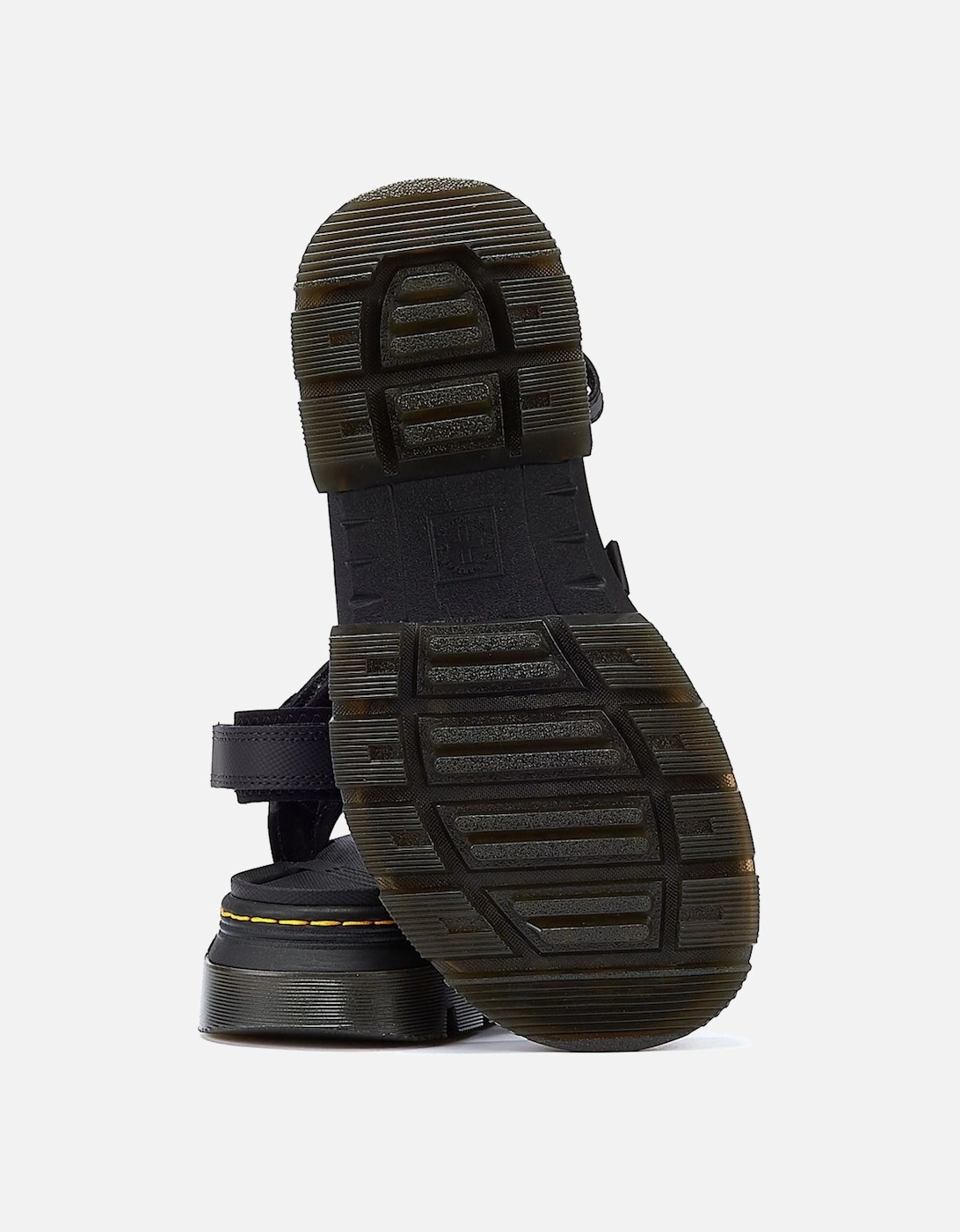 Dr. Martens Forster II Polyrip Black Sandals