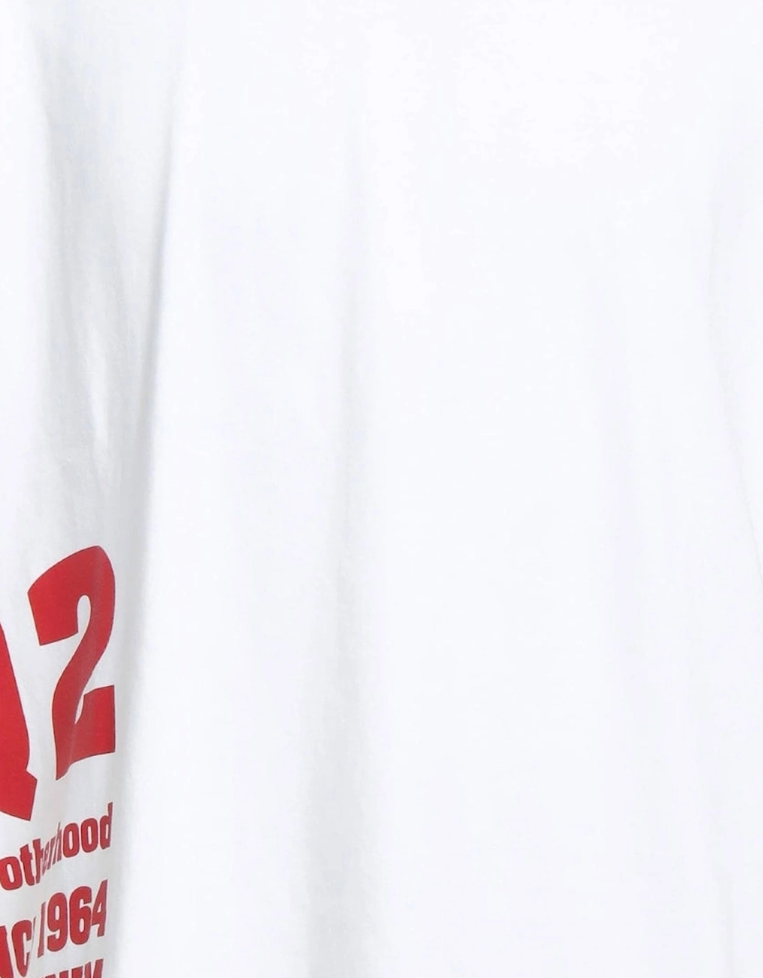 DQ2 Side Logo White T-Shirt