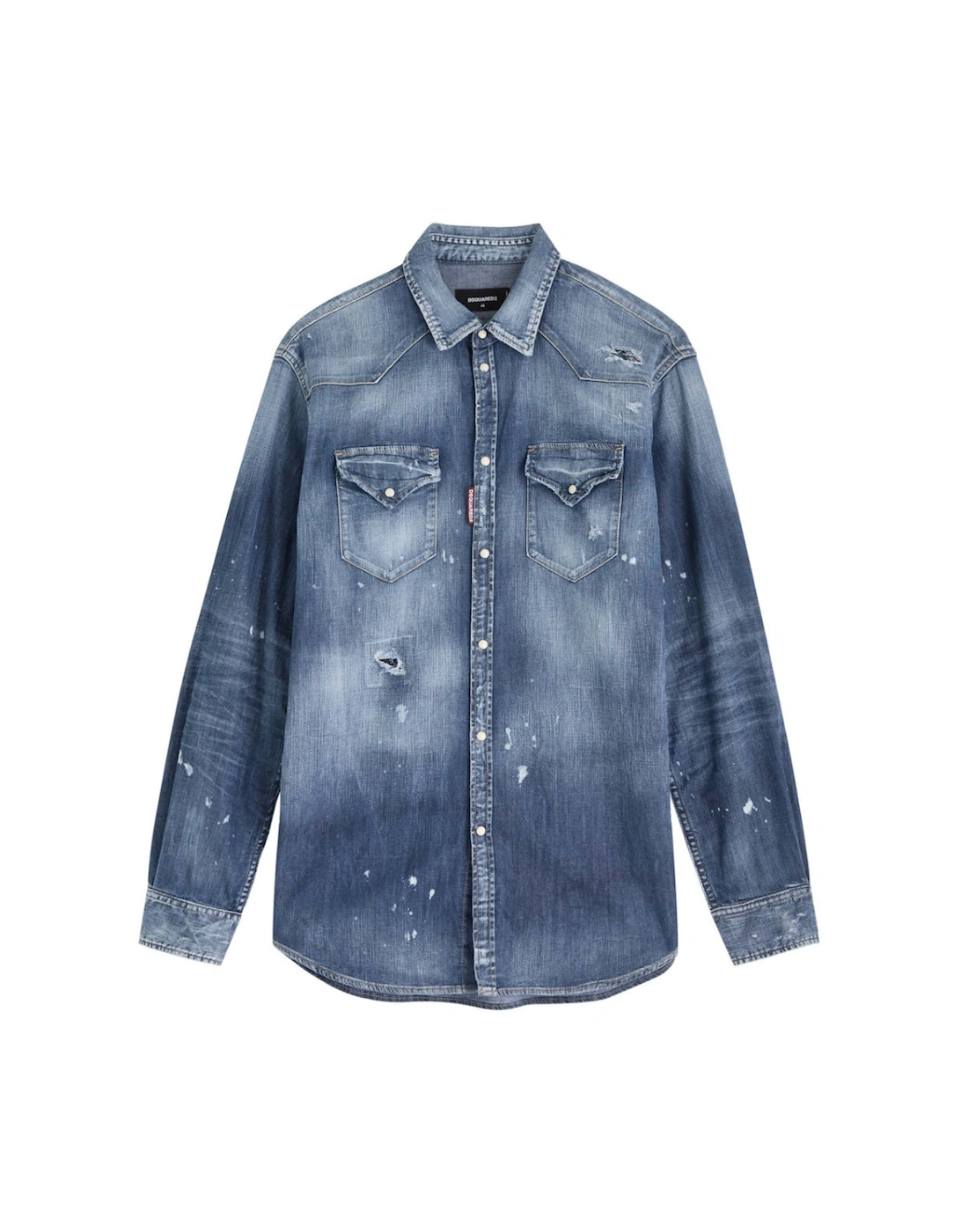 Cool Guy Western Shirt Navy Blue, 7 of 6