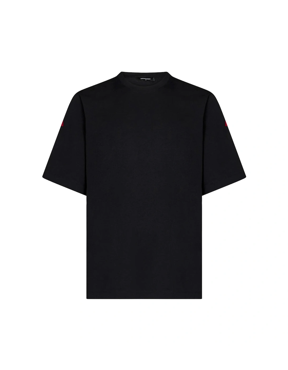 Large Horror Logo On Back Black T-Shirt, 6 of 5