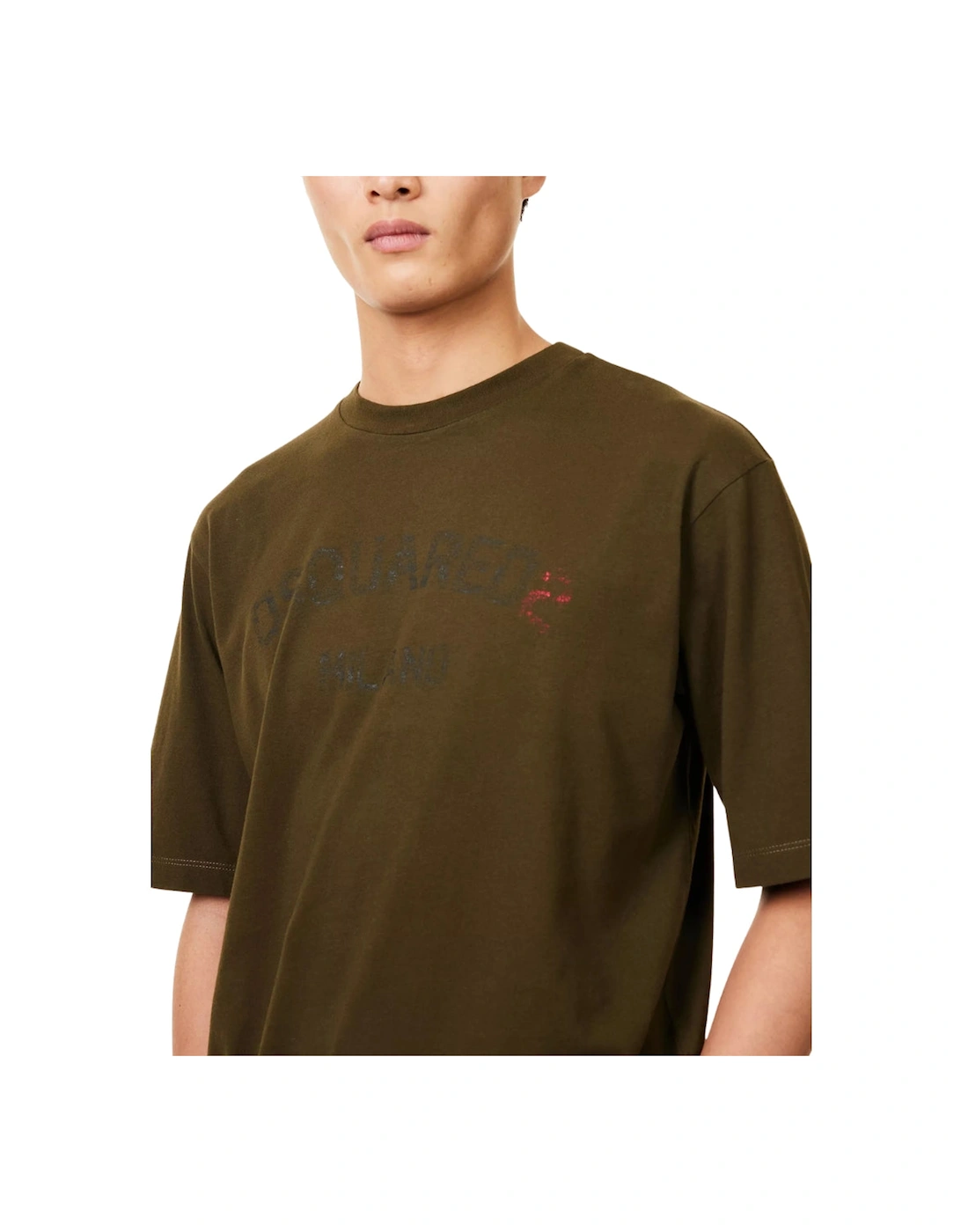 Milano Logo Military Green T-Shirt