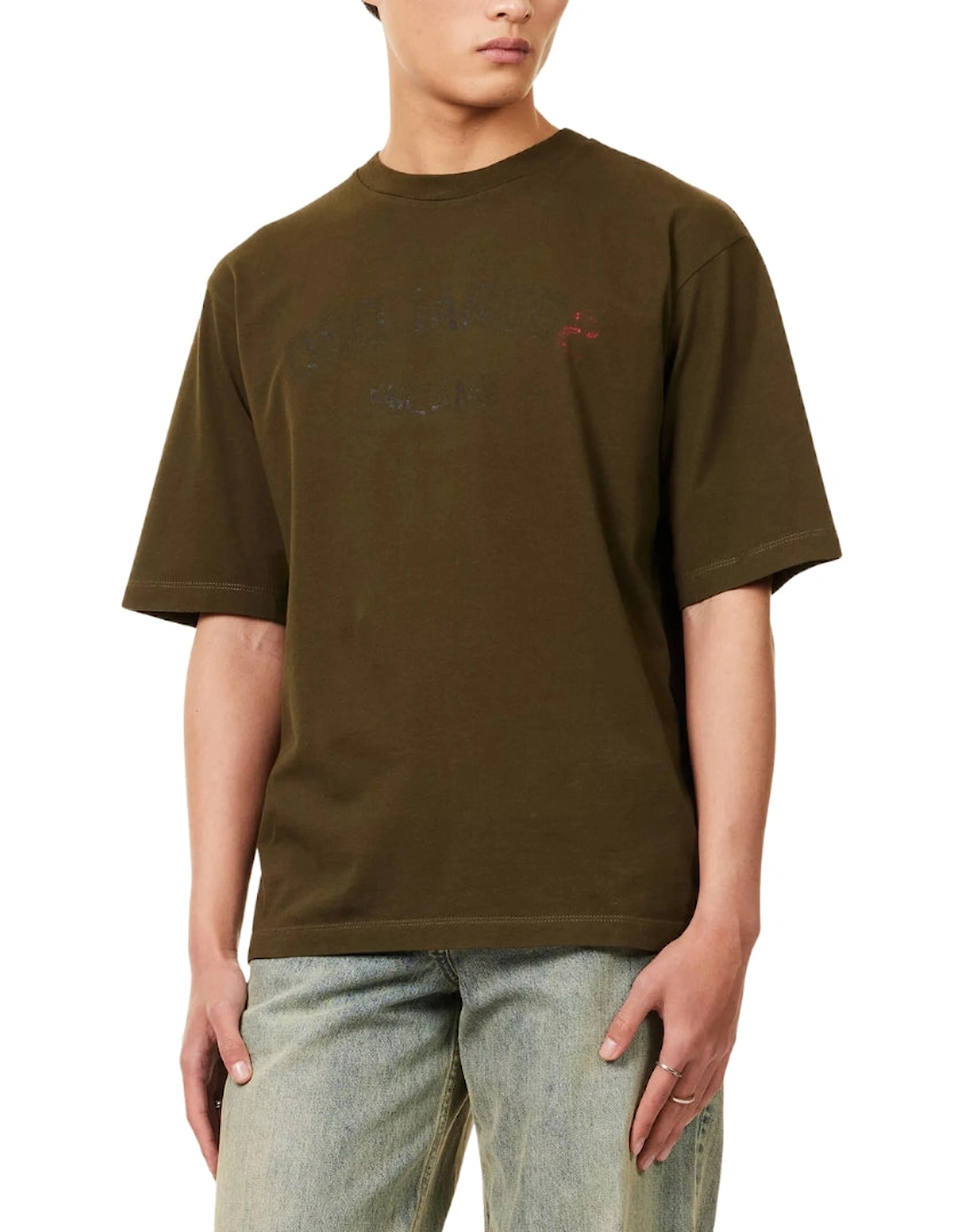 Milano Logo Military Green T-Shirt