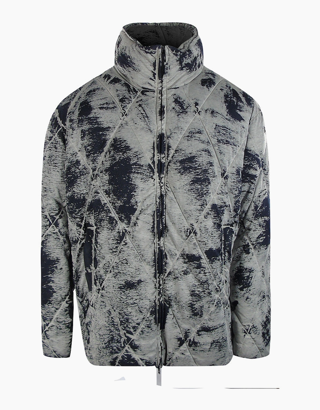 Diesel Men's Grey W-Marcel Black Jacket  38/Regular M