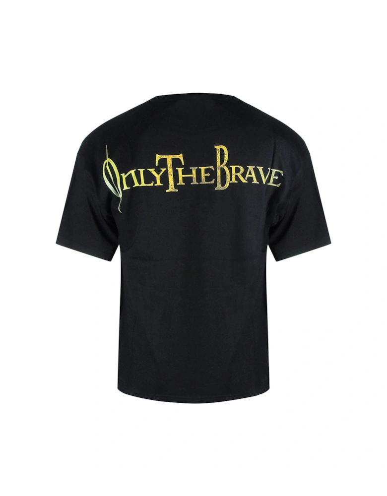 Gold Logo Black T-Shirt