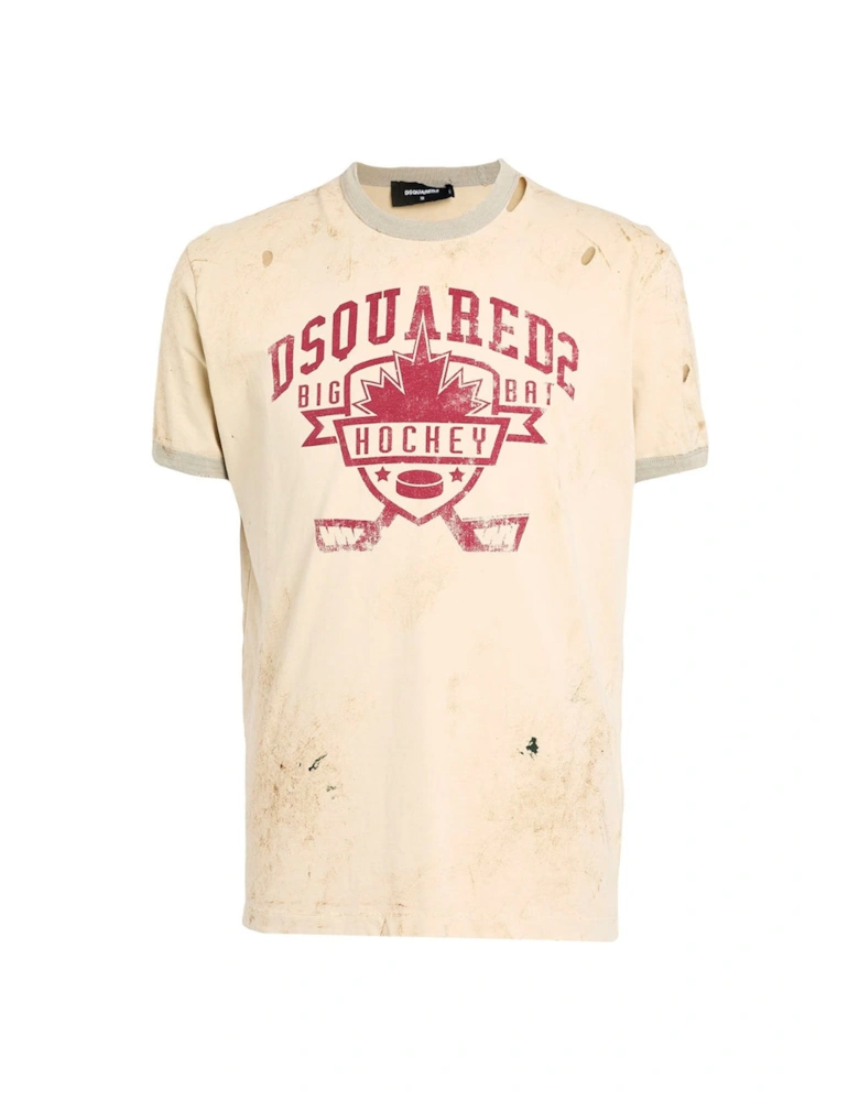 Hockey Design Champagne T-Shirt
