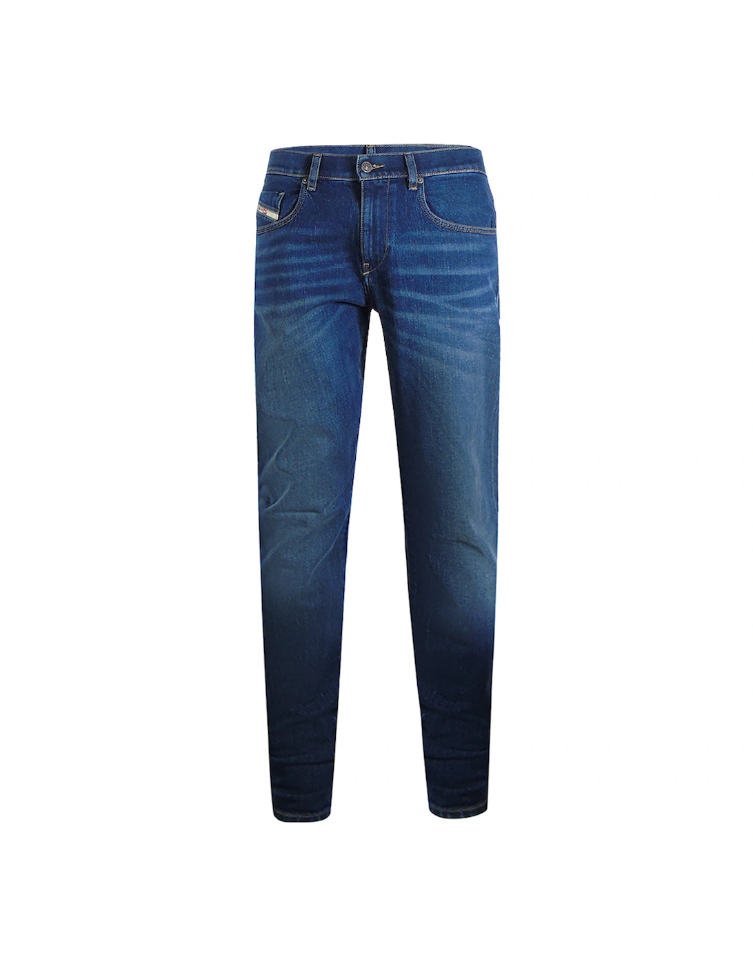 Diesel Men's Navy 2019 D-Strukt Dark Blue Denim Pants  28/30 Size W28 / 30L