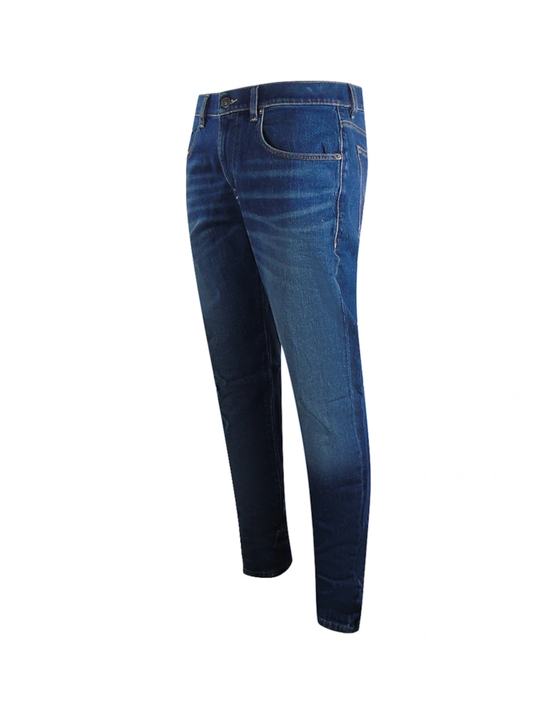 2019 D-Strukt Dark Blue Denim Pants