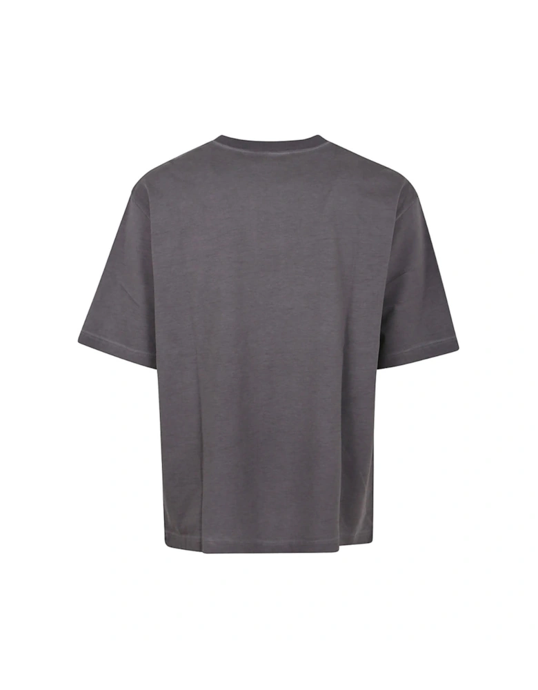 El Graphic Loose Fit T-Shirt Charcoal Grey