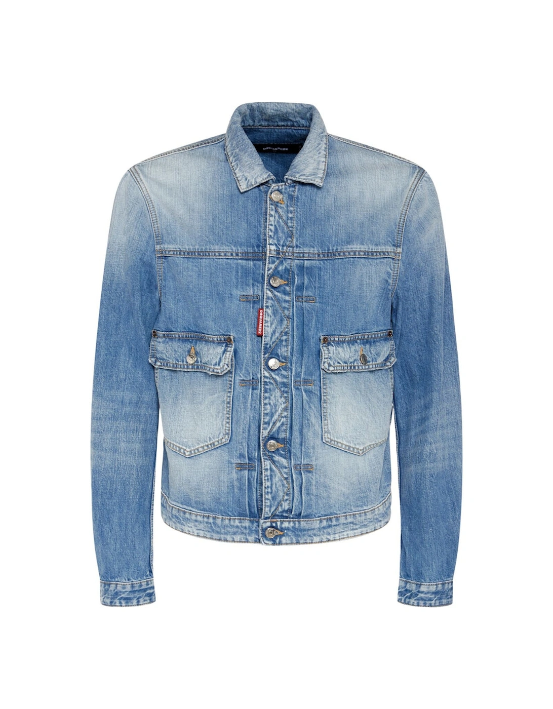 Heritage Boxy Denim Jacket Navy Blue, 6 of 5