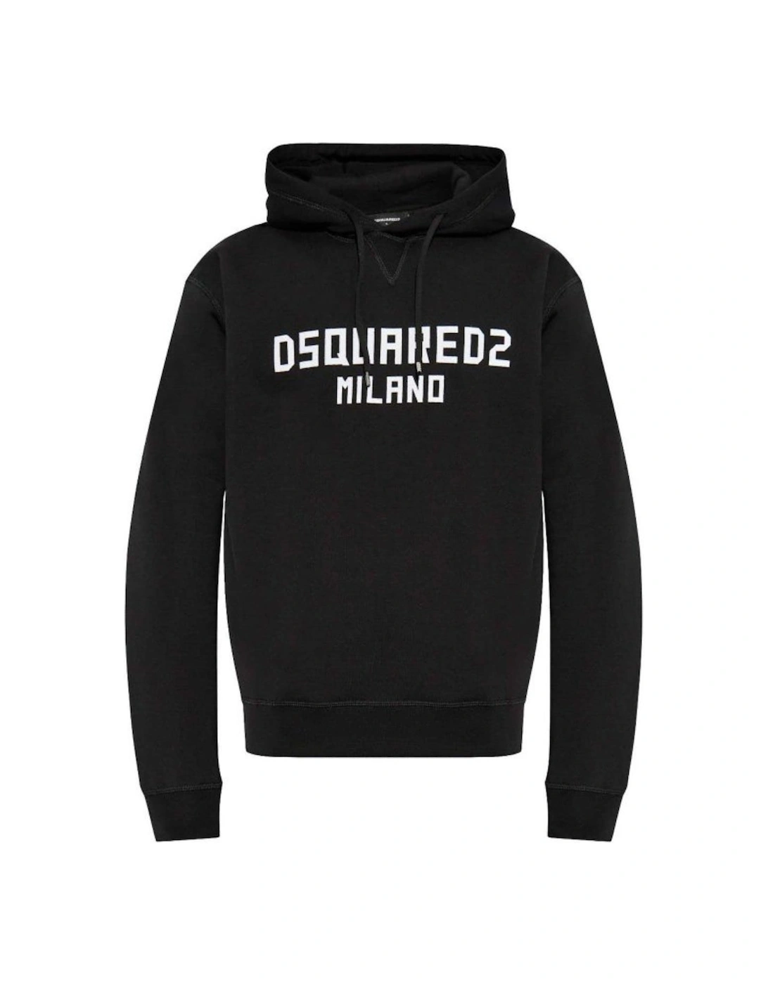 Milano Logo Cool Fit Black Hoodie, 6 of 5