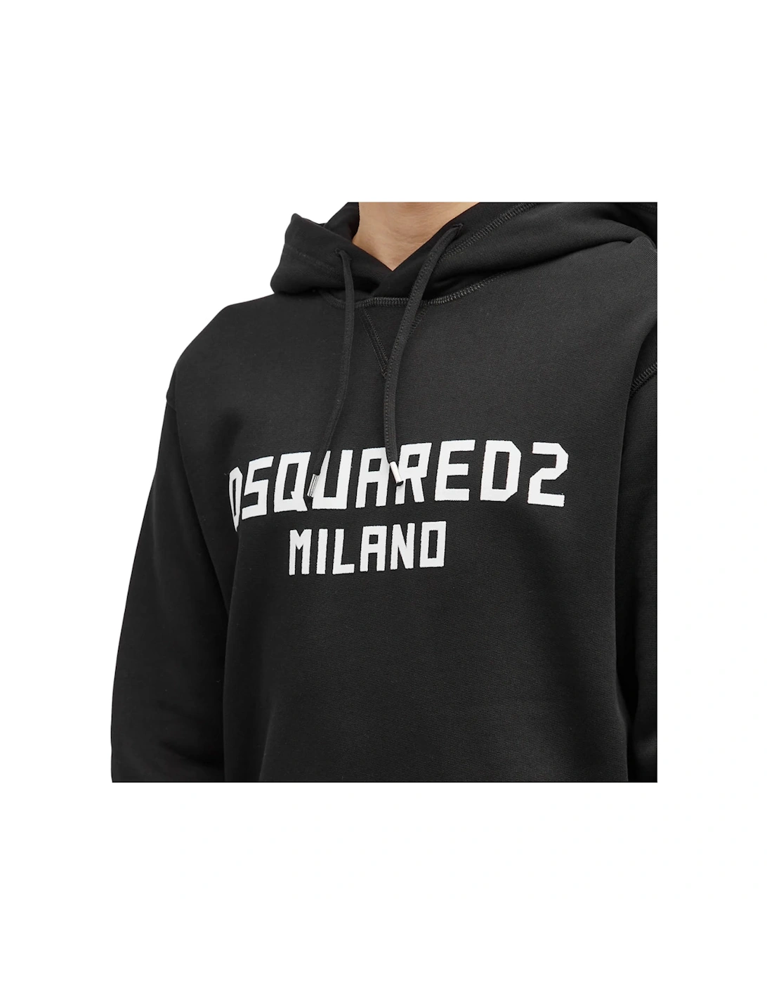 Milano Logo Cool Fit Black Hoodie