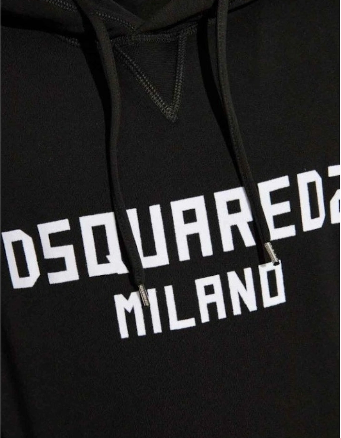 Milano Logo Cool Fit Black Hoodie