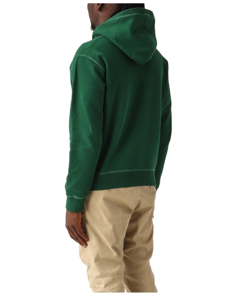 Milano Logo Cool Fit Green Hoodie