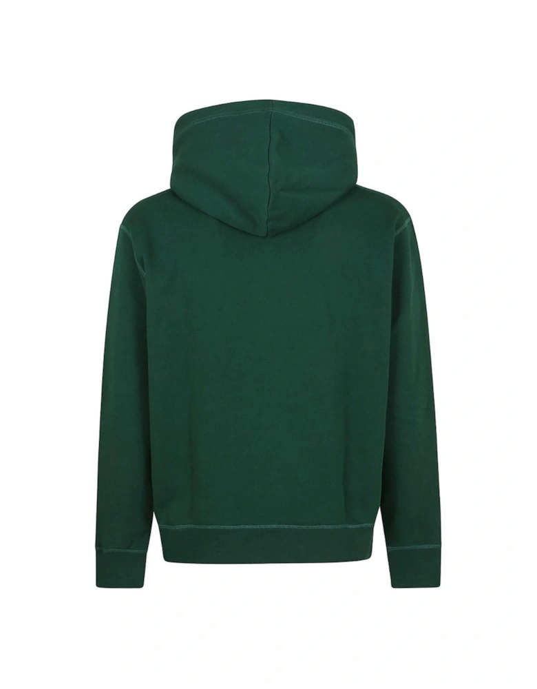 Milano Logo Cool Fit Green Hoodie