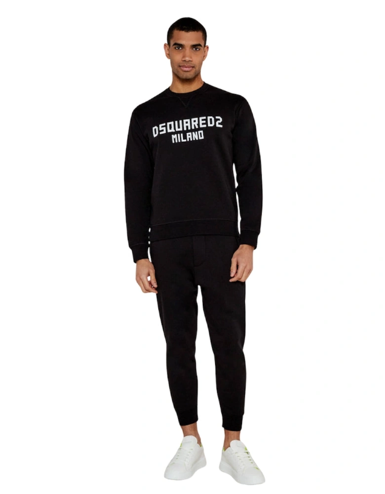 Milano Logo Black Tracksuit