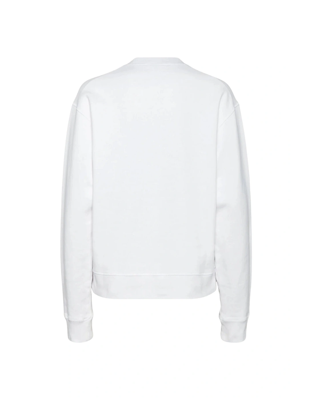 Milano Logo Cool Fit White Sweatshirt