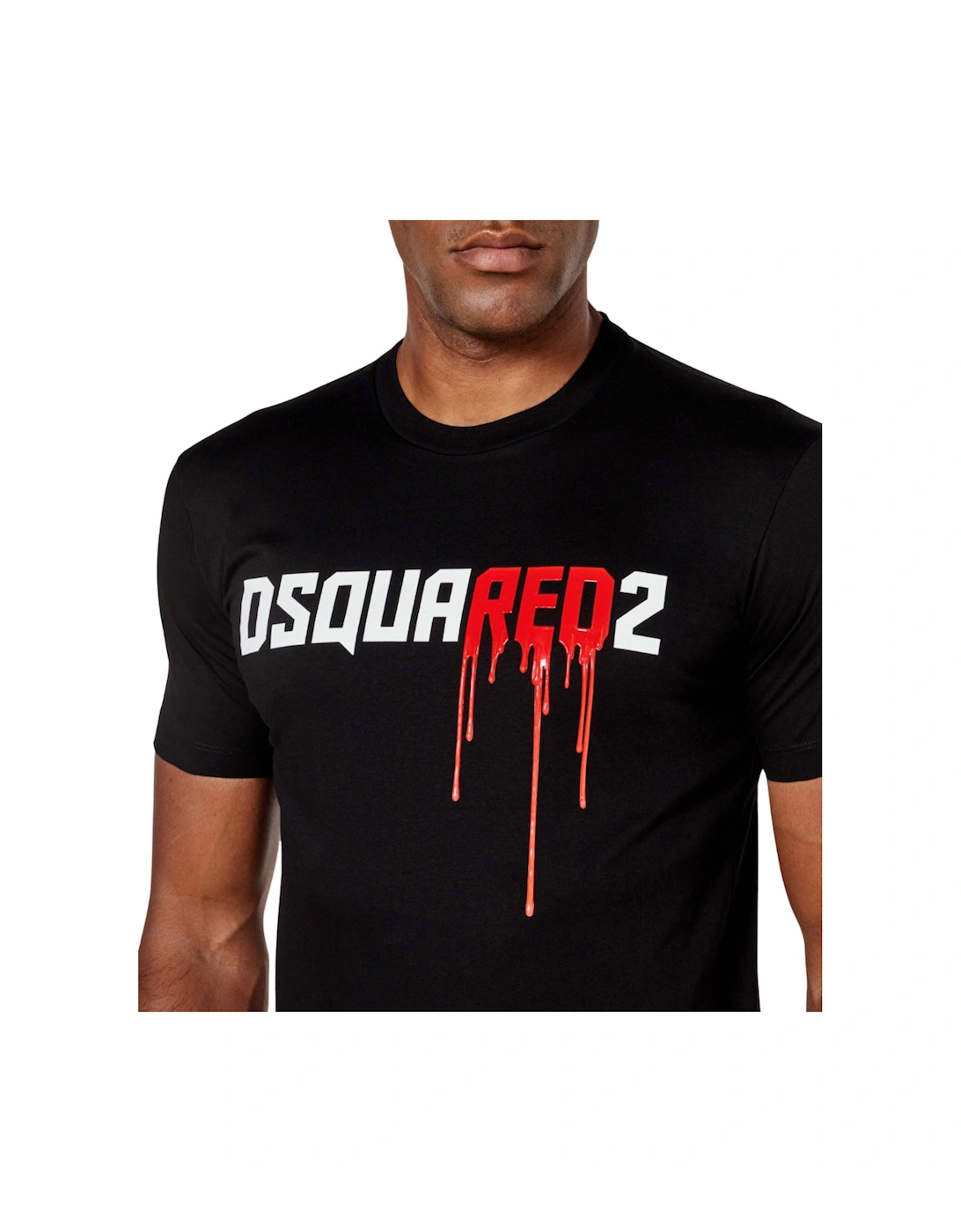 Bloody Red Logo Black T-Shirt