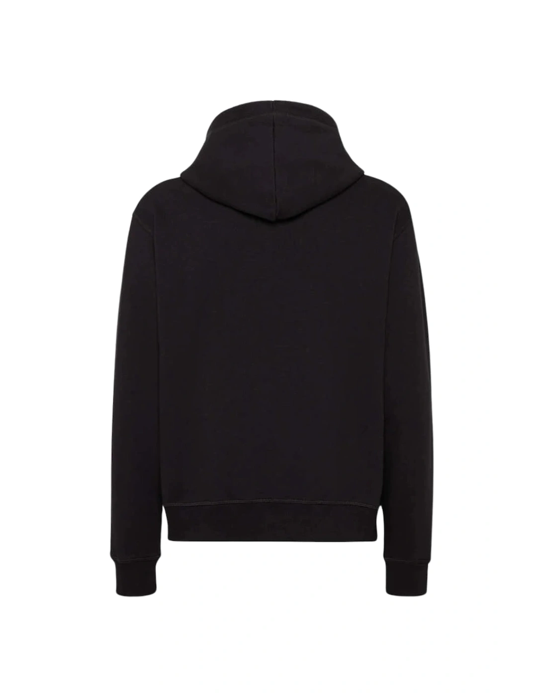 Maple Leaf Patch Logo Cool Fit Black Hoodie