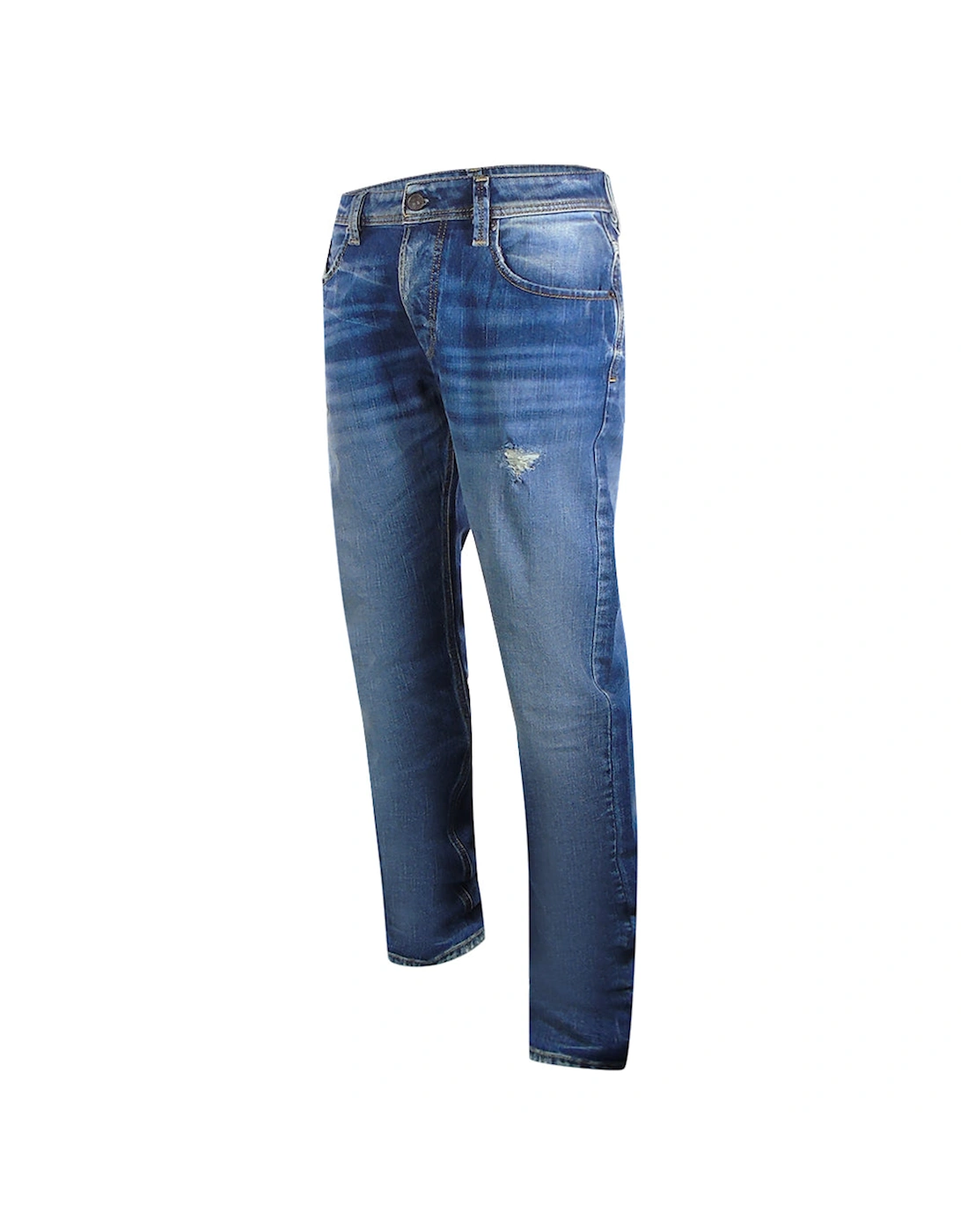Larkee-X Dark Blue Denim Pants
