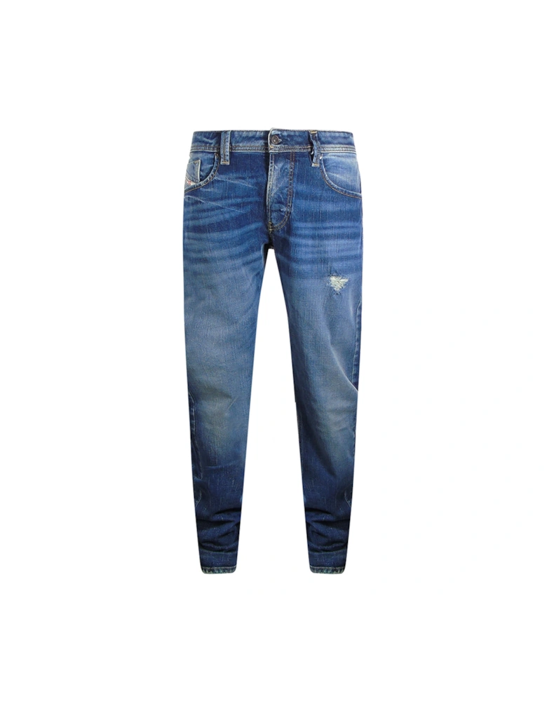 Larkee-X Dark Blue Denim Pants