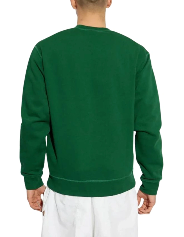 Milano Logo Cool Fit Green Sweatshirt
