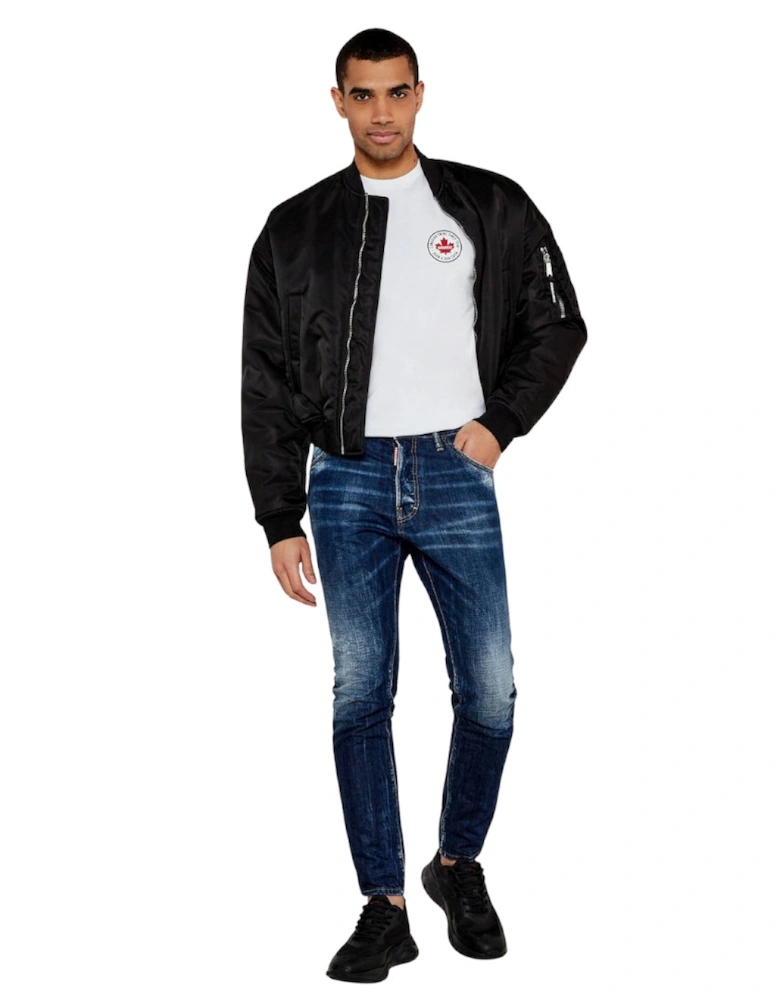 Small Maple Logo White T-Shirt