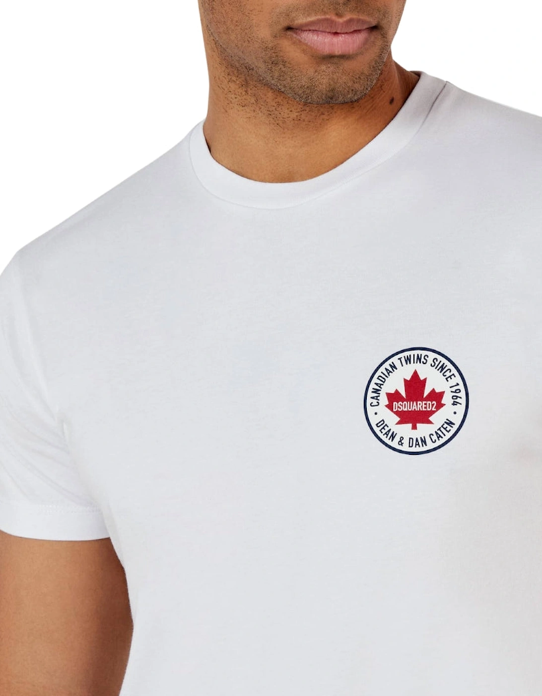 Small Maple Logo White T-Shirt