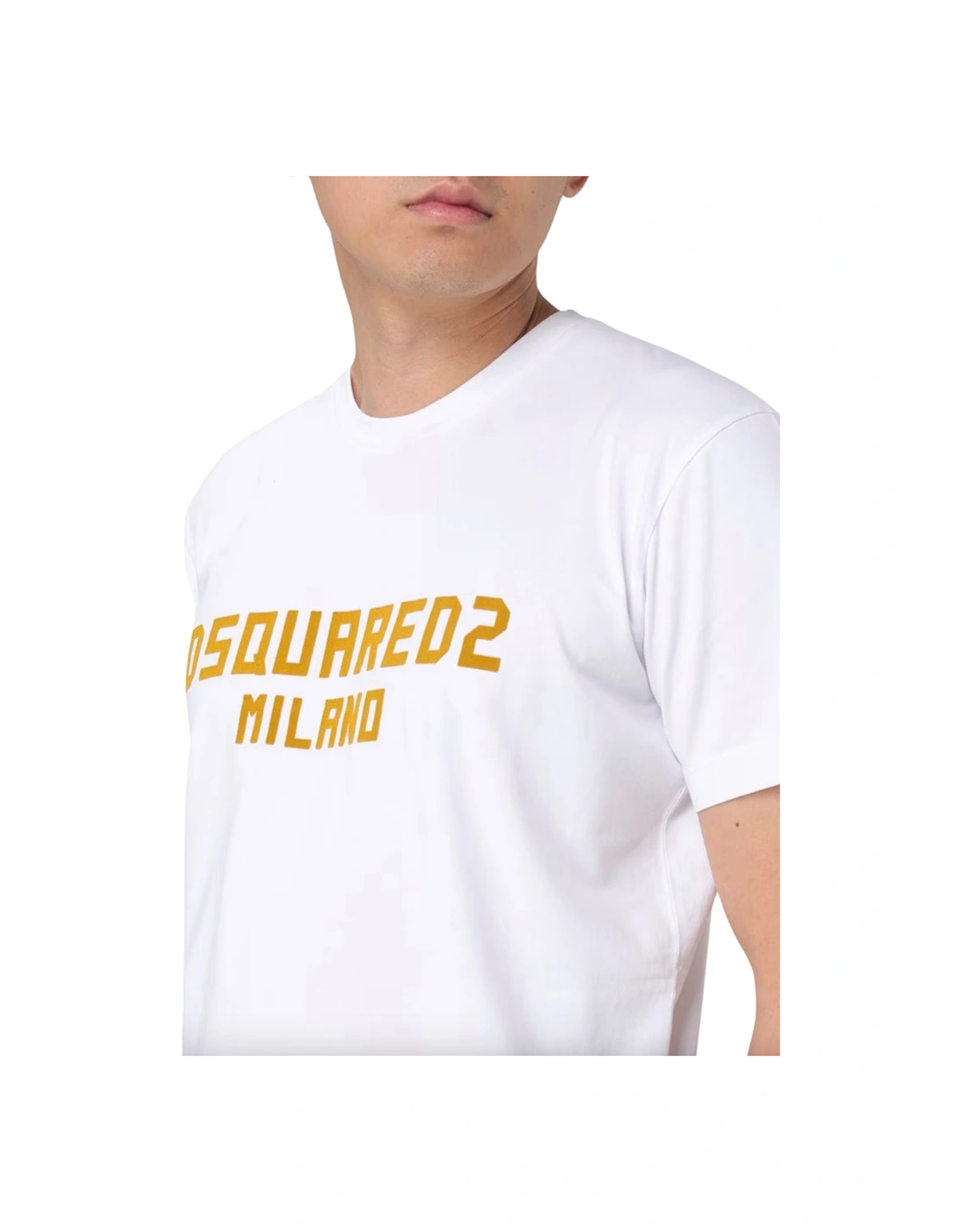 Milano Logo Cool Fit White T-Shirt