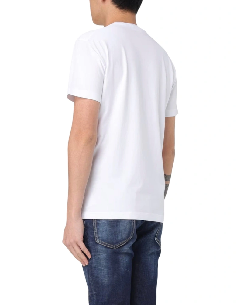 Milano Logo Cool Fit White T-Shirt