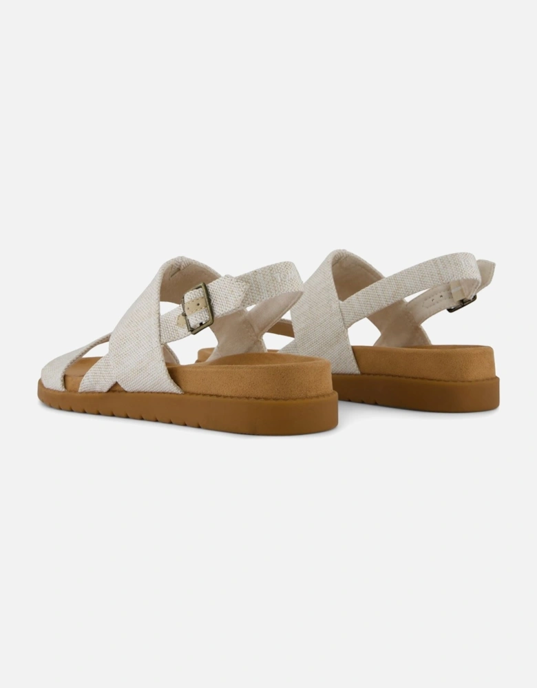 Marin Textile Women's Natural Standard Sandals