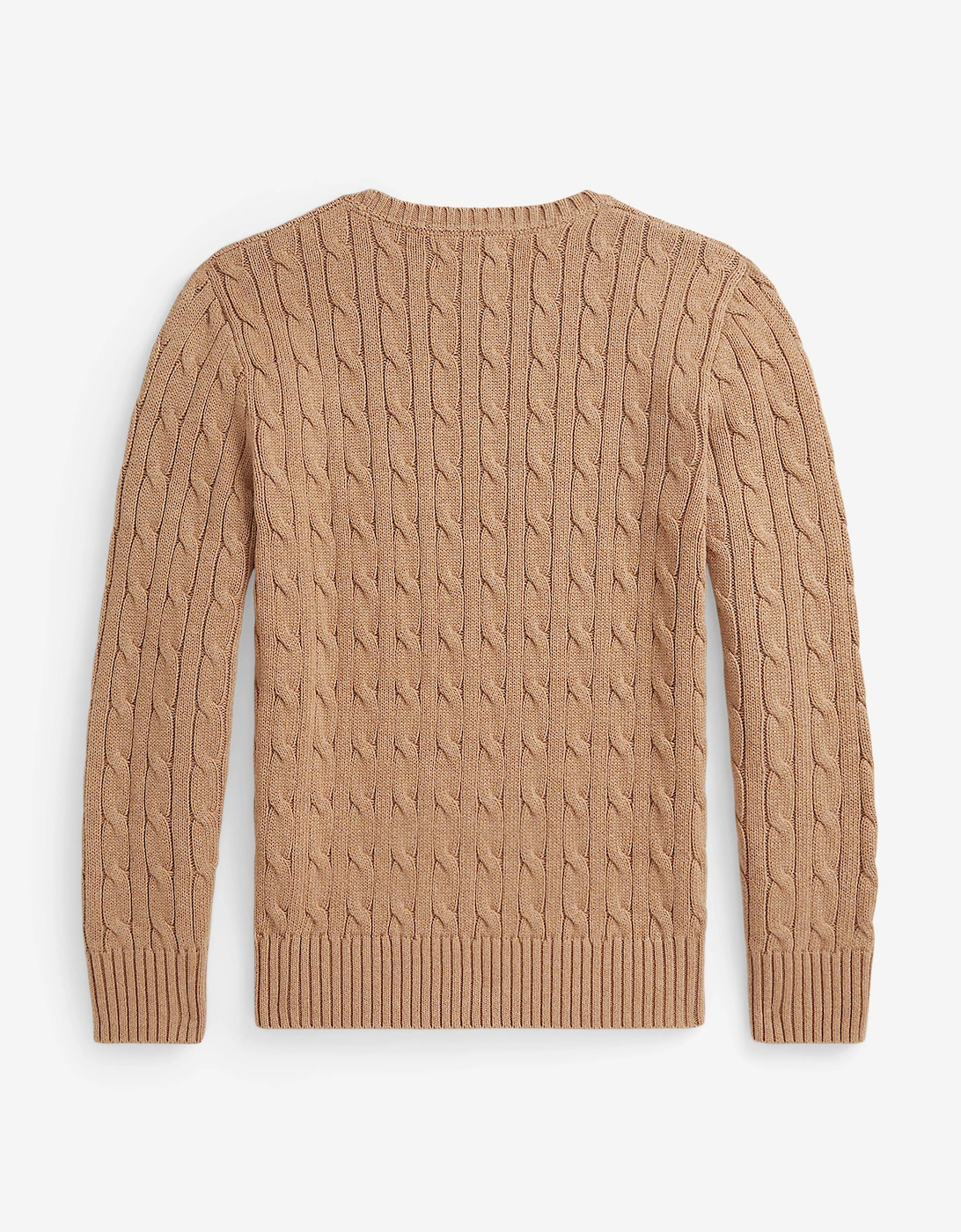 Boys Cable Knit Jumper in Beige