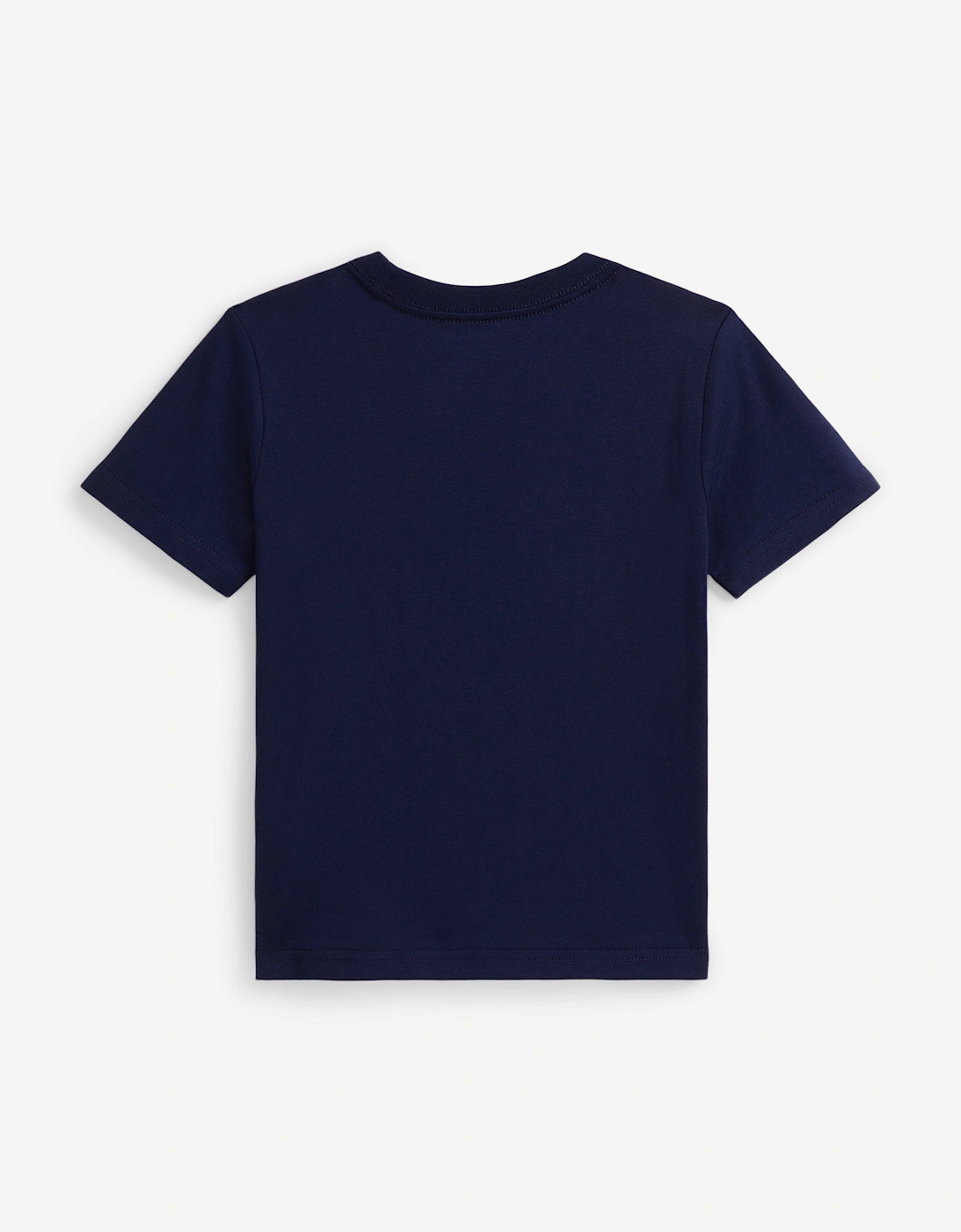 Boys Equestrian Bear T-Shirt in Navy