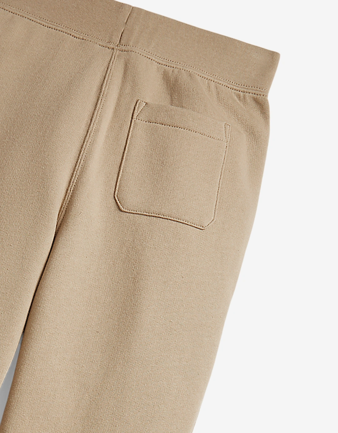 Boys Logo Joggers in Beige