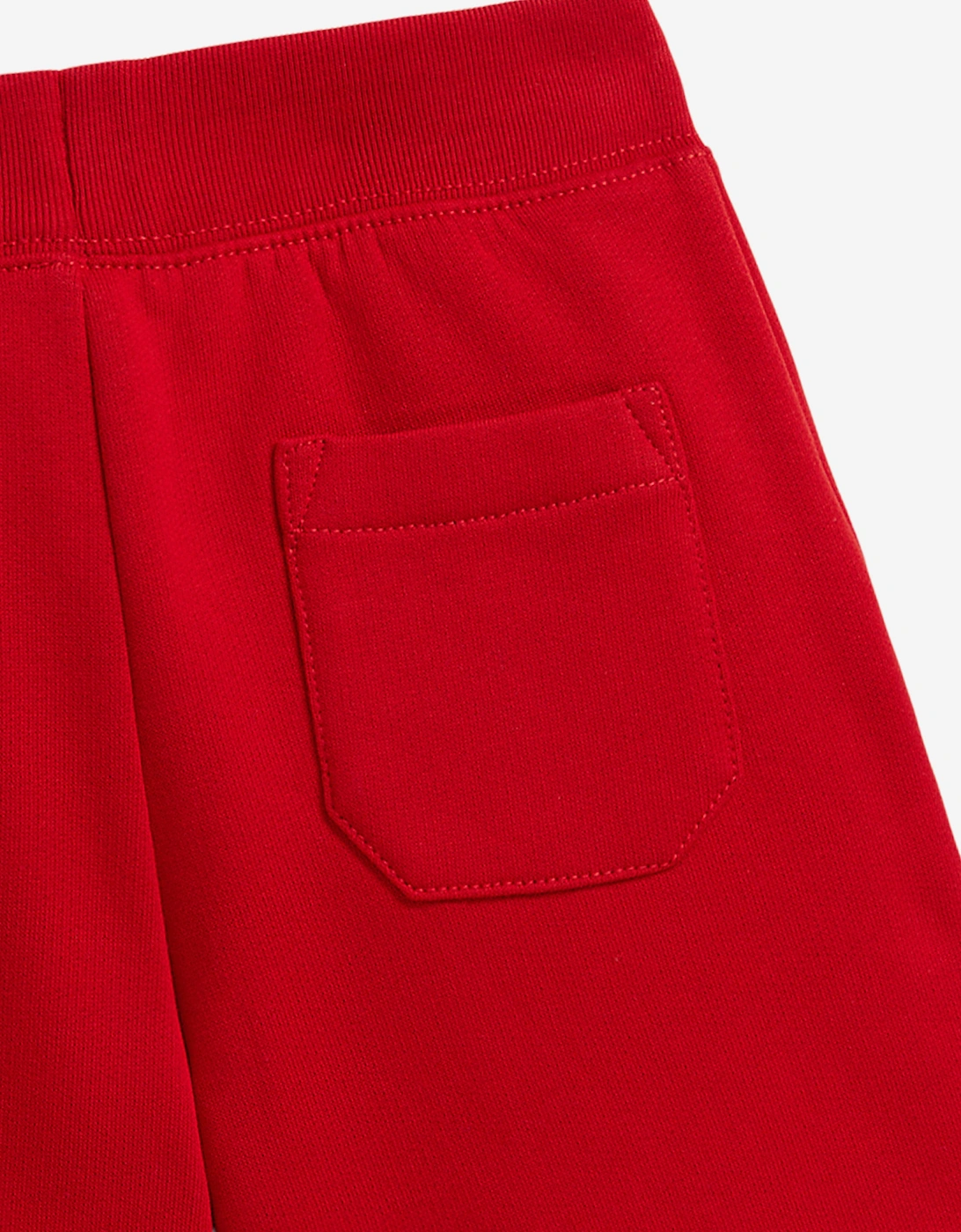 Boys Polo Player Shorts in Red
