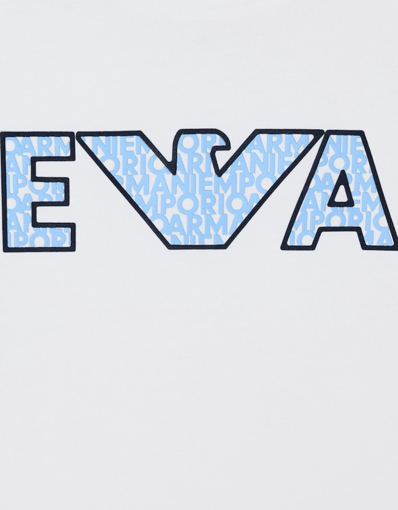 Boys Logo T-Shirt in White
