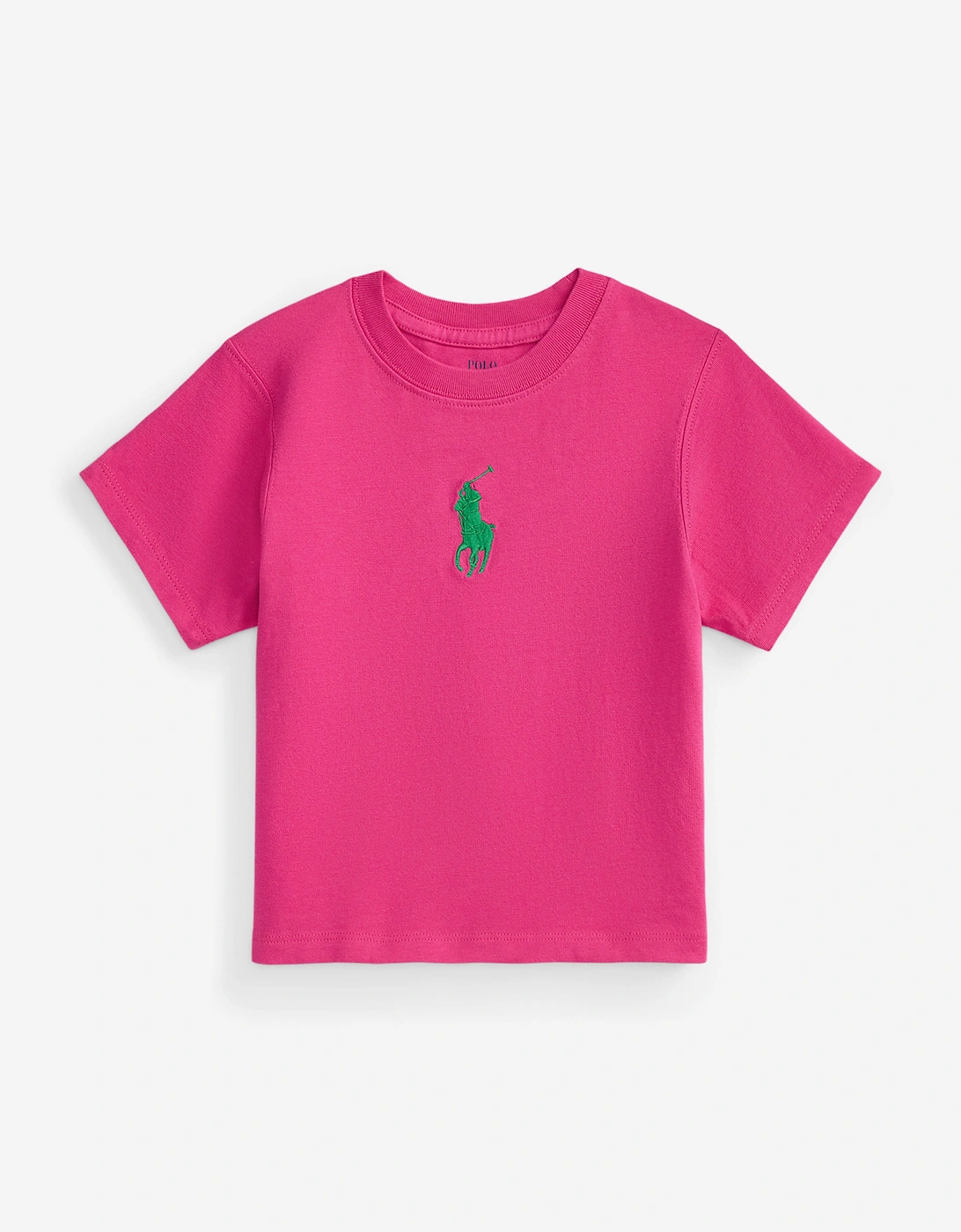 Girls Logo T-Shirt in Pink, 5 of 4