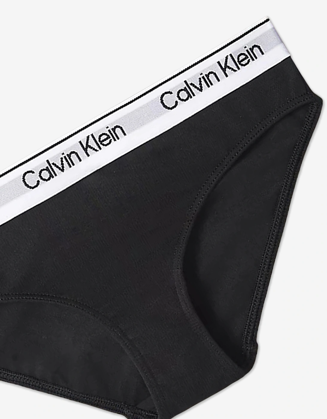 Girls 2 Pack Bikini Knickers Set in Black