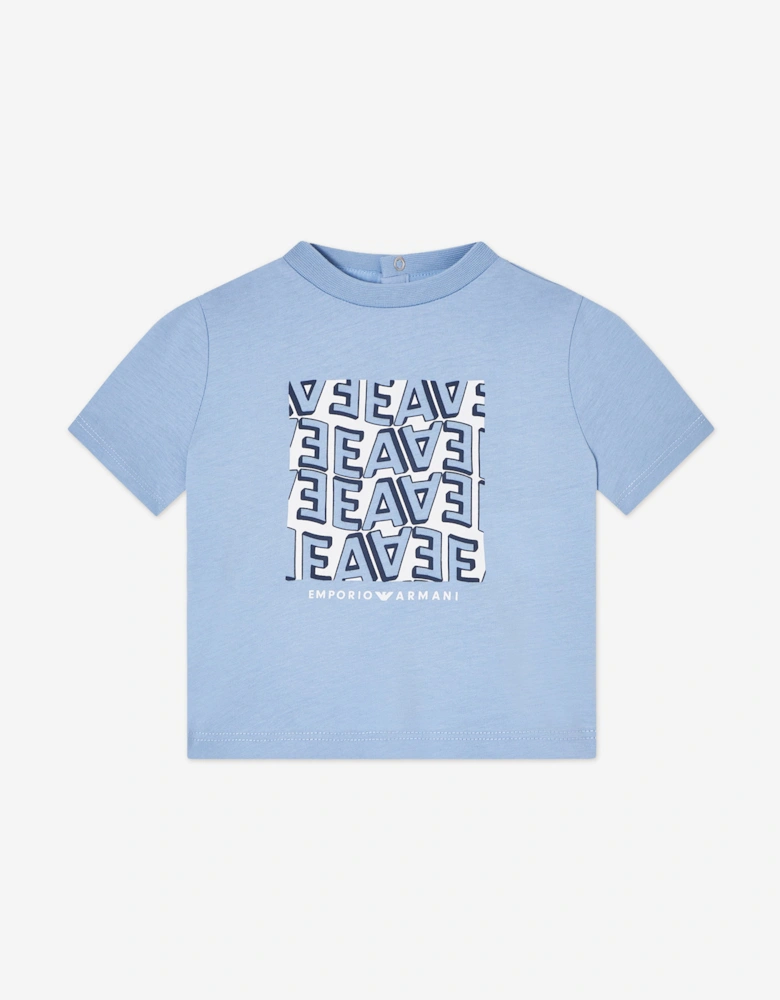 Baby Boys 2 Pack T-Shirt Set in Blue