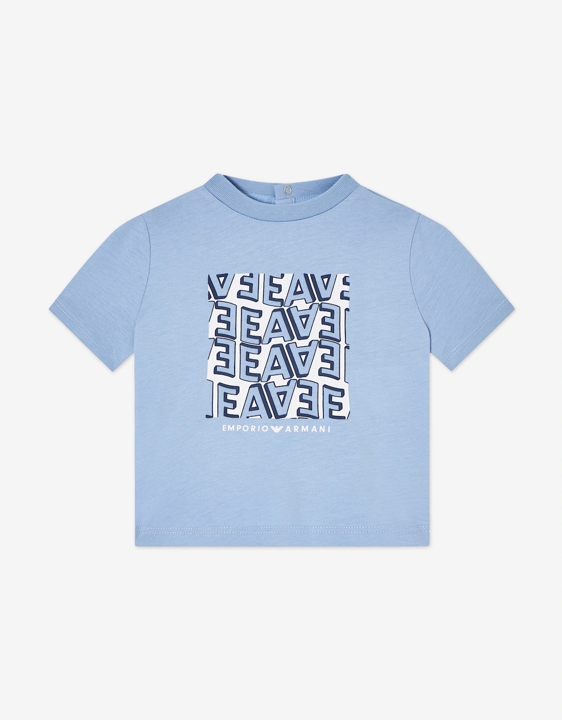 Baby Boys 2 Pack T-Shirt Set in Blue