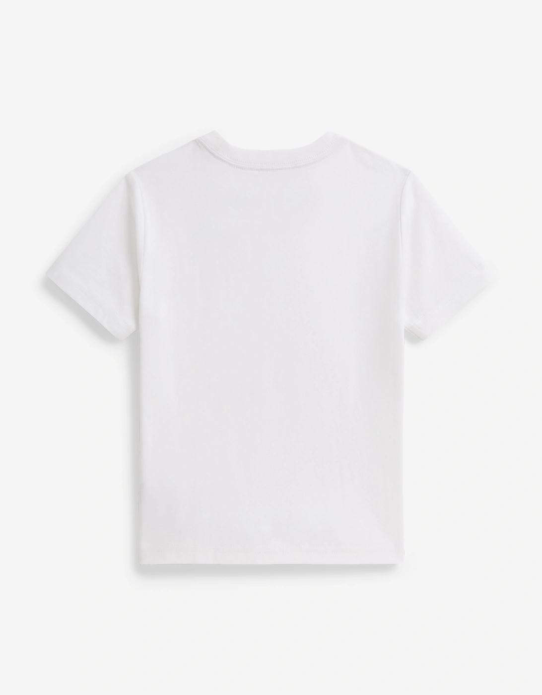 Boys Polo Player T-Shirt in White