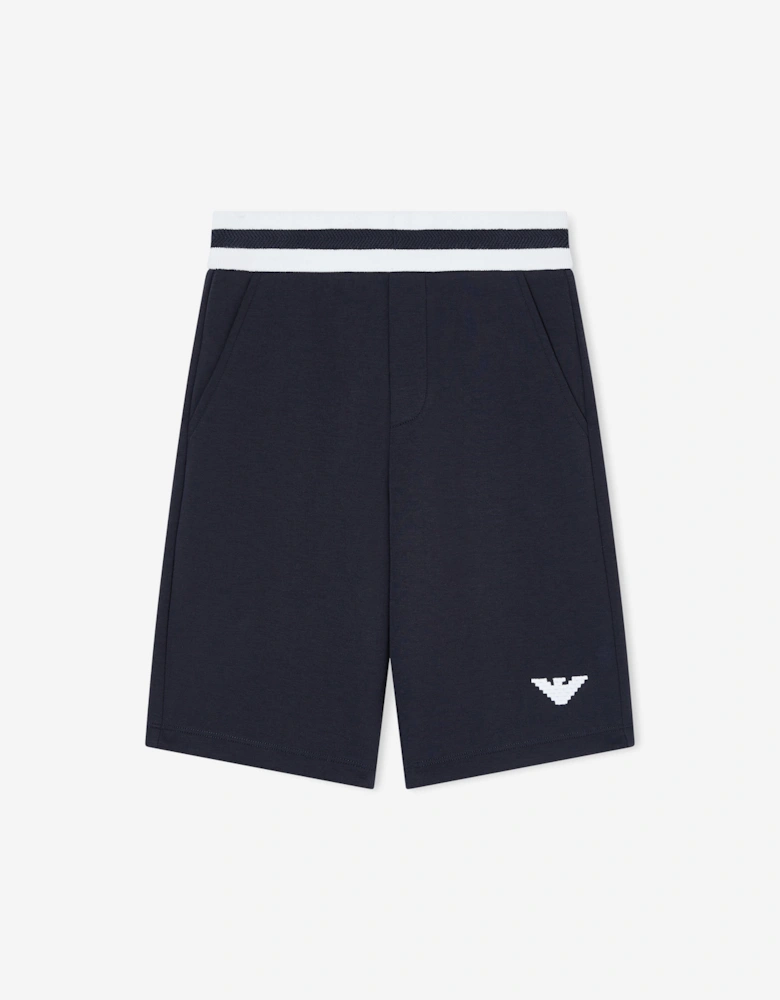 Boys Lunar New Year Logo Shorts in Navy